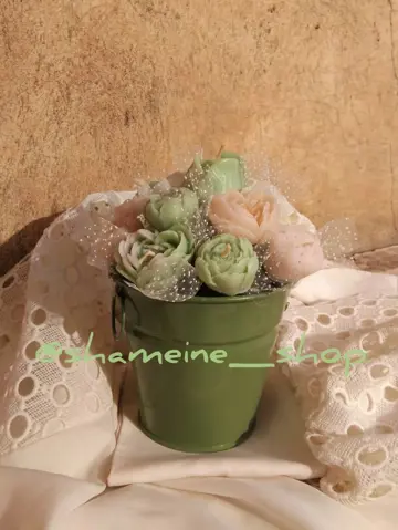 باکس گل جاودان (سبز)
